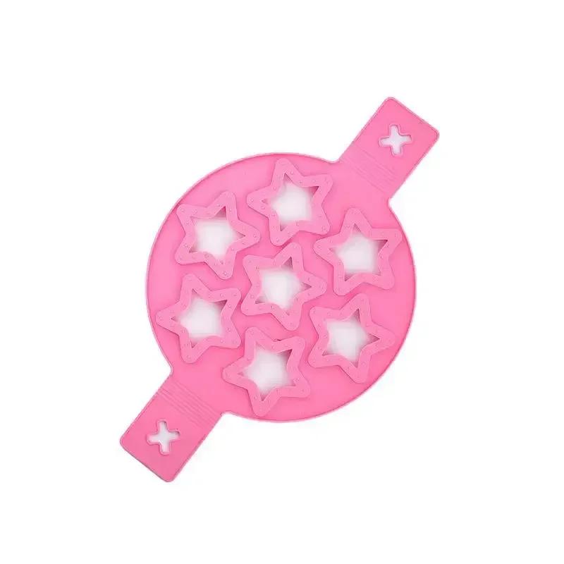 1Pcs Nonstick Pancake Molds Ring Silicone Fried Egg Mould Reusable Pancake Maker Egg Ring Kitchen Cooking Baking Tools