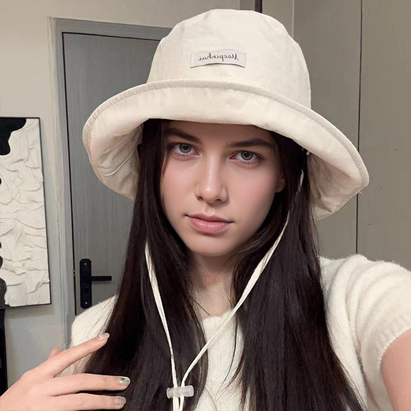 Women/Men Colorful Bucket Hat Hat With Tie Breathable Large Brim Adjustable Size Sun Hat Can Be Used As  Bag 54-58cm