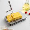 Stainless Steel Cheese Cutter with Scale Cheese Butter Slicer Vegetable Fruit Cutter (No FDA Certified, BPA Free)