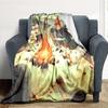 Over the Garden Wall Flannel Blanket, High quality Comfortable for All Seasons, Home Decor, Warmth and Comfort
