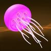 Jellyfish Cartoon Led Nihgt Light Voice Control Gradient Cute Rotating Jellyfish Hanging Bedside Lamp Rgb Table Lamps Room Decor