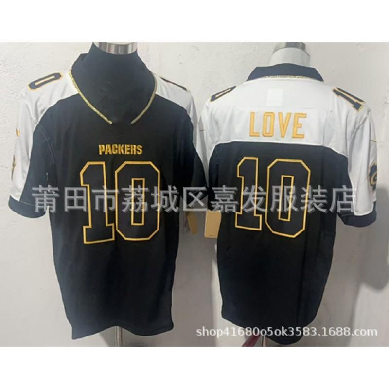 Green Bay Packers 8 Jacobs NFL Football Jersey Mens Cotton Sports Uniform Game Day Fan Wear