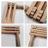 Wood Ratchet Noise Makers Traditional Mexicans Matraca Rattle for Game Wood Rattle Ratchet Instrument for Party Favor