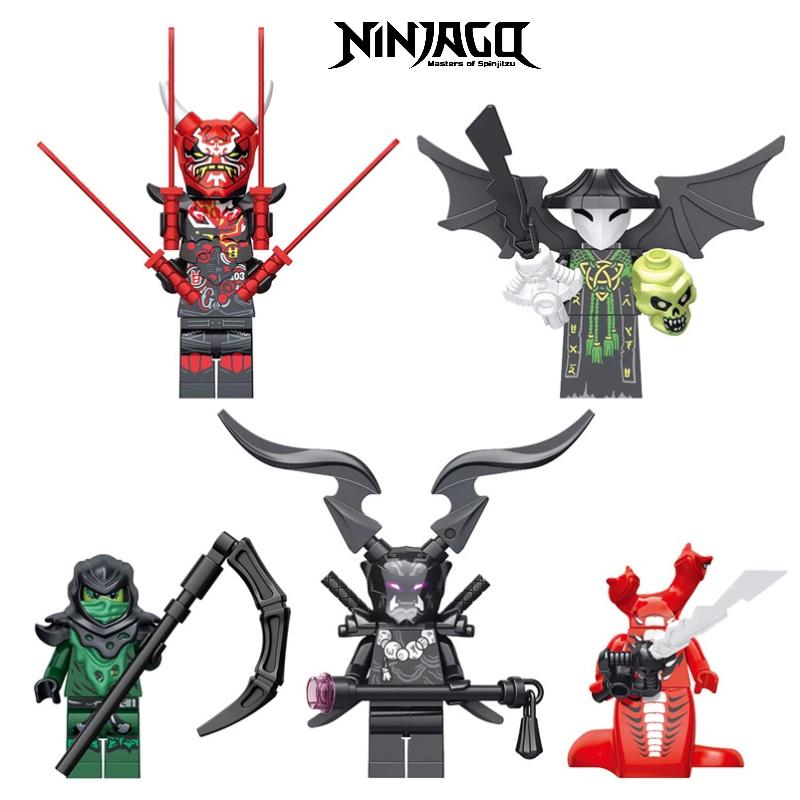 Xl0001-0005 Compatible Phantom Series Ninja Building Block Toy Diy Abs Plastic Small Granule Export