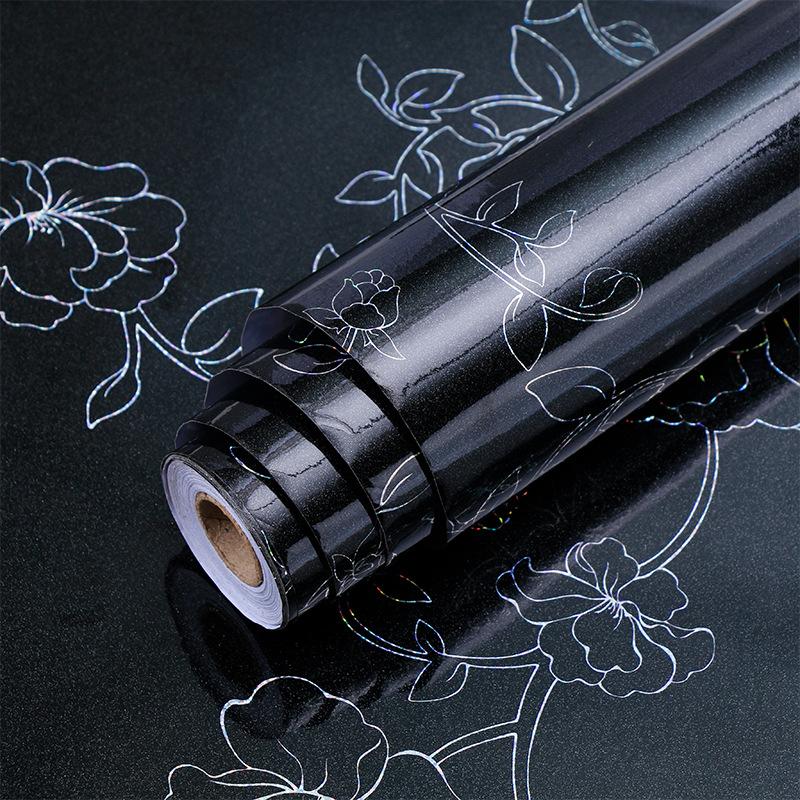 Pearl Paint Film Self-adhesive Pvc Sticker Cabinet Wardrobe Refurbished Kitchen Grease Sticker