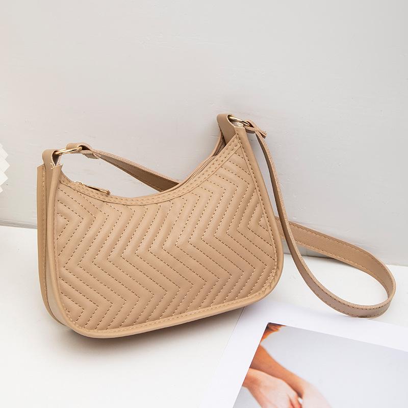 Small bag women's autumn and winter trend shoulder bag simple fashion messenger bag underarm women's bag