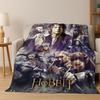 Classics L-Lord of The Rings H-Hobbit Movie Flannel Blanket,Warm and Cozy Soft Throw Blanket for Home Bedroom Bed Sofa Cover Kid