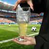 Szklanka do piwa Piłkarska, Pojemność 300ml/450ml, Przezroczysty kufel do piwa rzemieślniczego do domowego baru, Kubek Piłkarski dla Fanów Sportu
