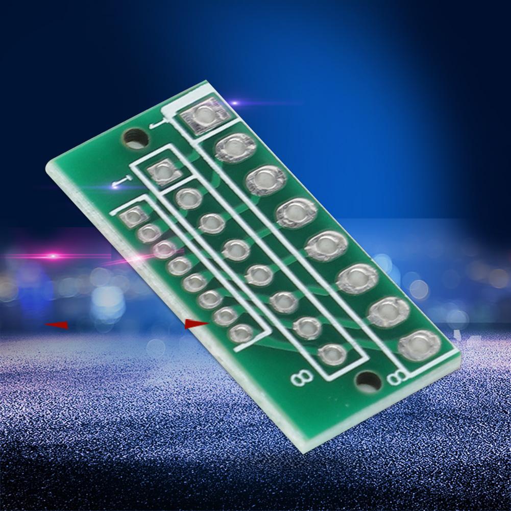 10pcs 1.27MM 2.0MM 2.54MM 8 Pin 3 Row 24 Holes Adapter Board for Wireless Modules
