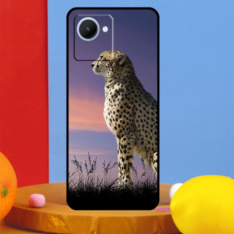 Cheetah Panther Snow Cheetah For Realme 15 Pro 13 12 11 10 14 Pro Plus C65 C67 C63 C61 C55 C51 C53 C35 C75 GT6 GT7 Case
