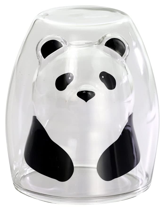 Ceramic Ai Tumbler Panda 13611 Heat-Resistant Double-Walled Size Approx. 8 H10.2