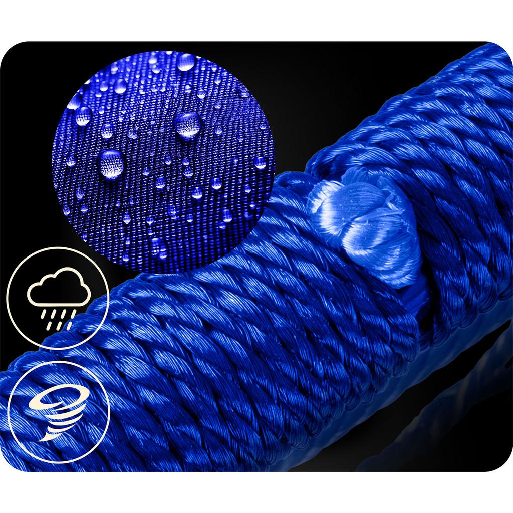Swingo Krähennest Schaukel 95 cm Blau und Rot + Spiderman Ball