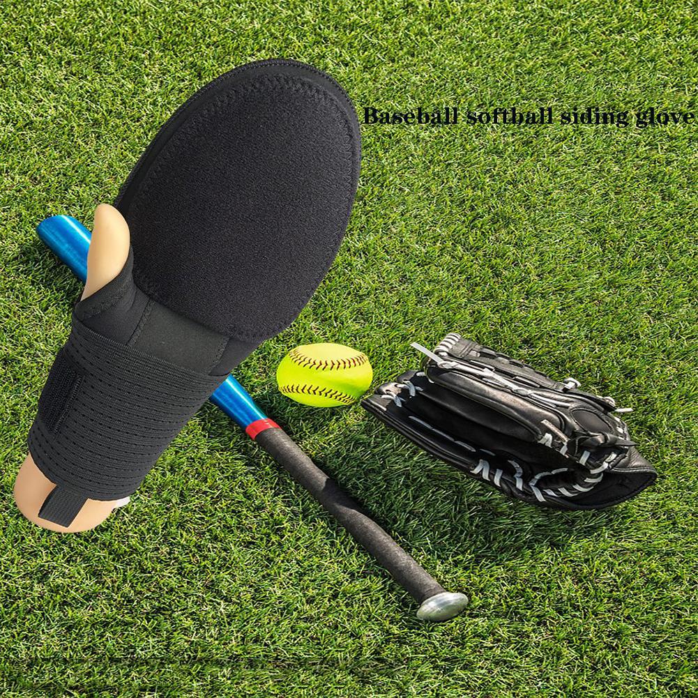 1Pc Baseball Sliding Gloves Breathable Baseball Mitt Wrist Support Hand Protection Right & Left Hand for Outdoor Sports