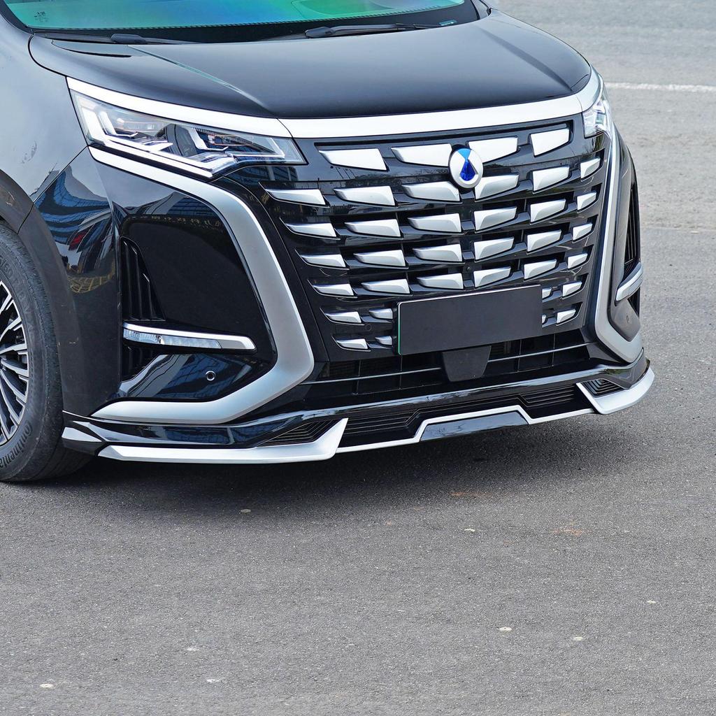 2022 BYD Denza D9 DC Body Kit: Front Splitter, Lip, Rear Spoiler, Side Skirts, Roof Spoiler, Roof Rack.