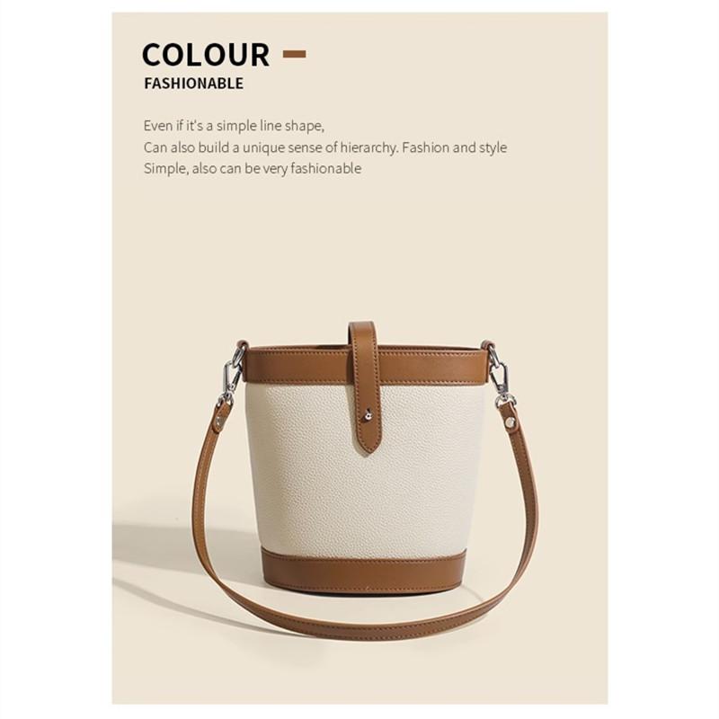 Bag Women's 2025 New Summer Niche Bucket Bag Versatile Shoulder Messenger Bag Premium Commuter Handheld Women's Bag