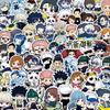 10/50/100pcs Q Version Jujutsu Kaisen Anime Stickers Kawaii Gojo Satoru Decals DIY Guitar Laptop Journal Cute Cartoon Sticker