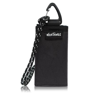 Wild Things Neck Black 2 WT-380-3601 Wallet, Tri-fold Wallet, Small, X-PAC, Men's,