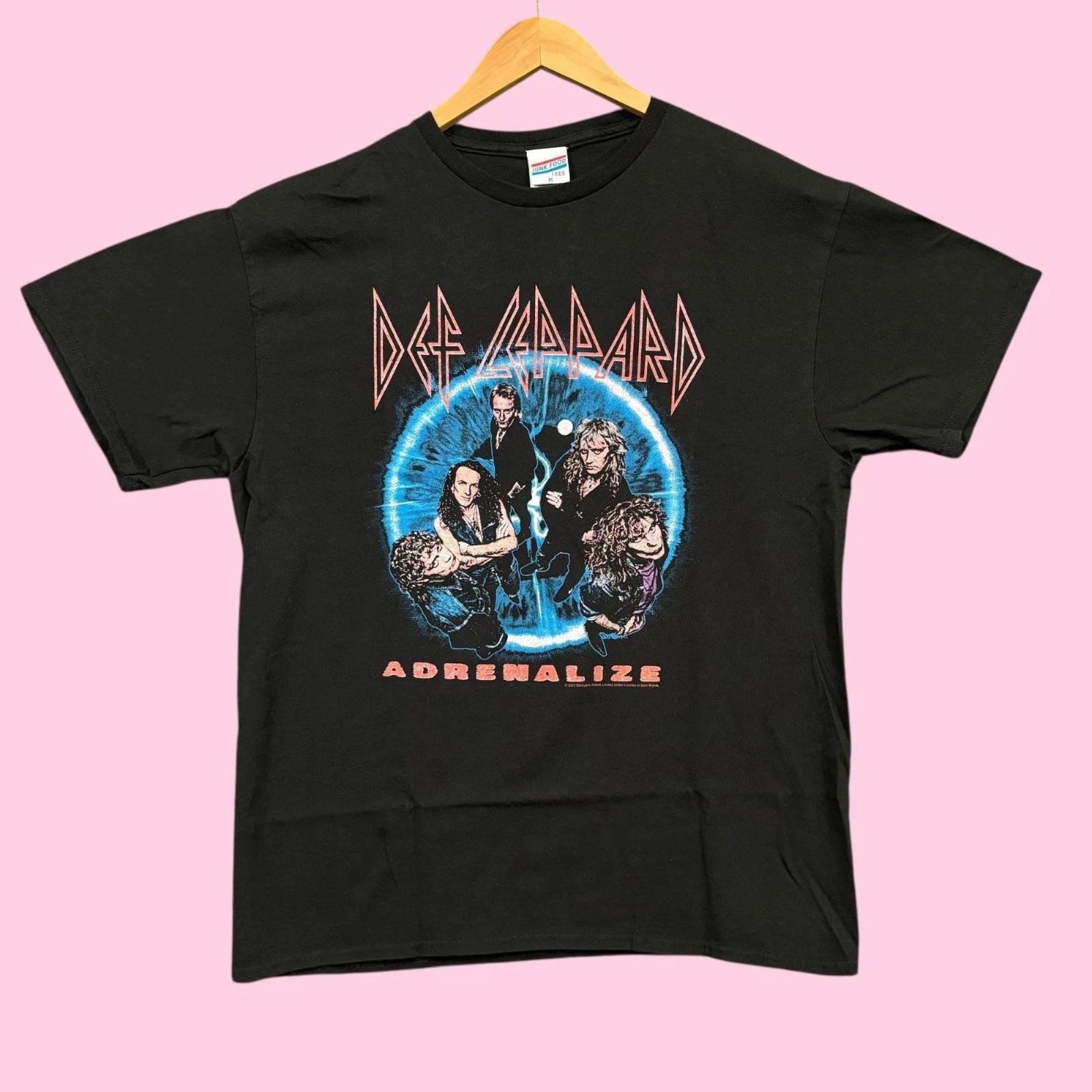 Def Leppard Adrenalize Album Heavy Metal BandTee M M