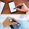 MECCANIXITY 2pcs Infrared Touch Screen Pen Whiteboard Optical Stylus Pens for Education Electronic Whiteboard Presentations, Black
