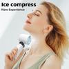 Portable Mini Handheld Fan Cold Compress Air Cooling Fan 2200mAh USB Rechargeable Electric Fan Outdoor Handy Bladeless T