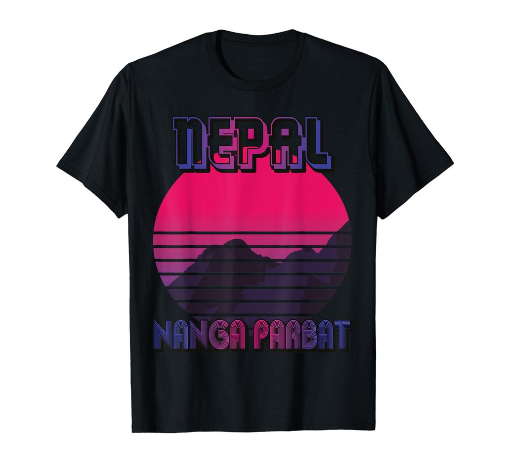Mountain Nepal Climbing Nanga Parbat Nature Hiking Outdoor T-Shirt