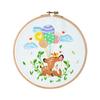 Animals Pattern Stitching Embroidered Starter Kit Cloth Embroidery New Cross Stitch Kits  Adults