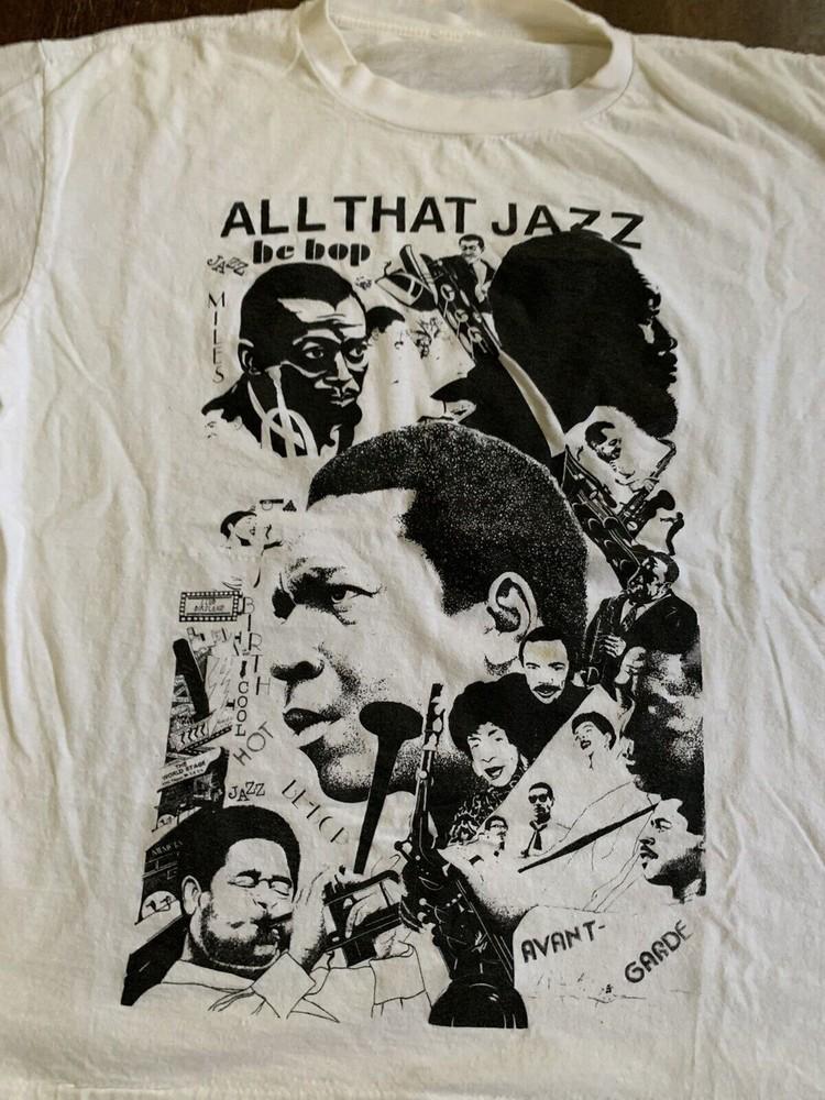 

Miles Davis Coltrane Parker Monk Jones Cirdland Jazz Shirt White S5XL Unisex T-Shirt S