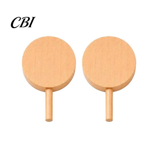 DIY Craft Stick Unfinished Wood Popsicle, Summer Ice Cream Shaped Wooden Popsicles Paint for Projects Home Decoration Supplies