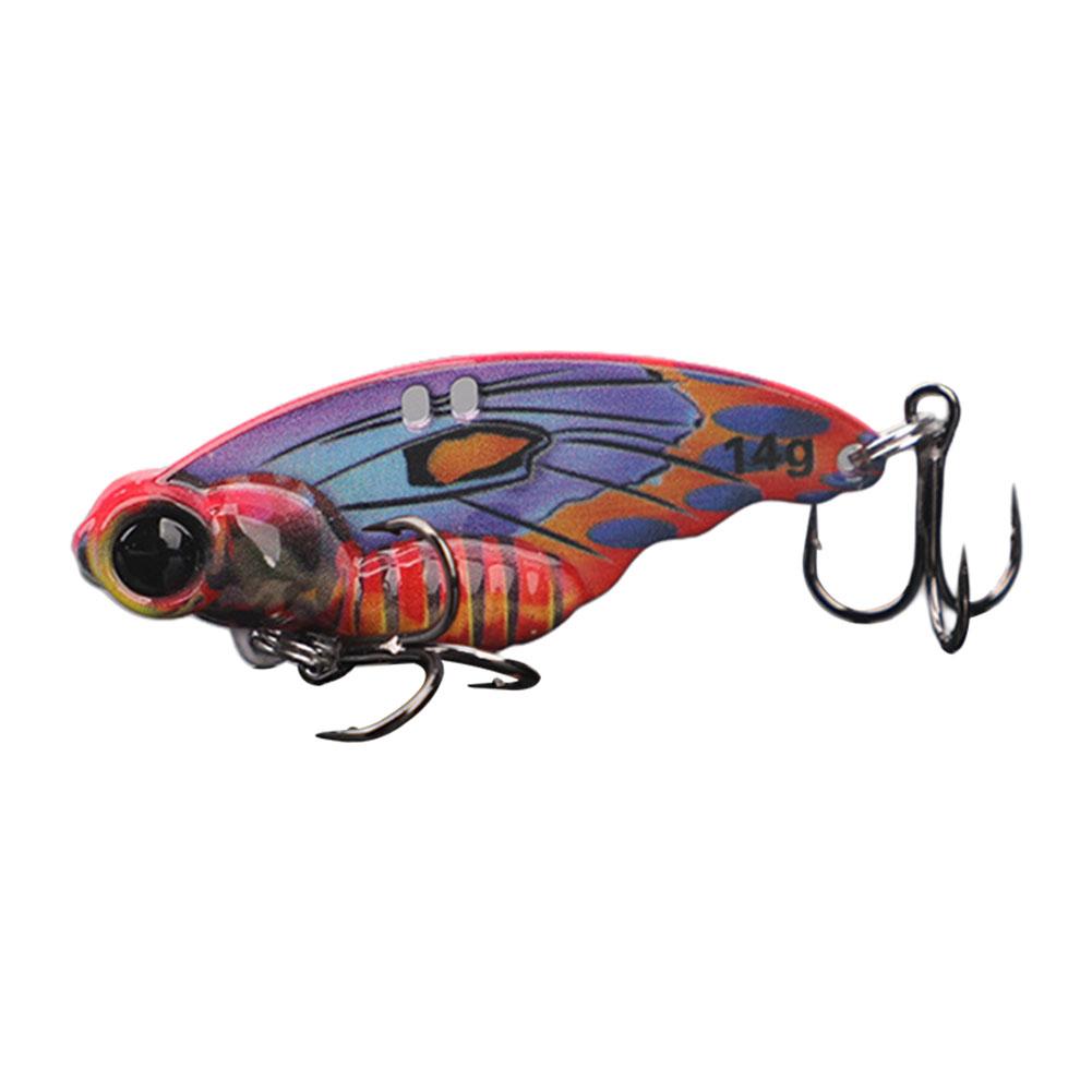 Vibration Spoon Bait Bass Fishing Lure Butterfly Metal VIB Bait Artificial Bait Hard Bait