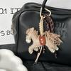Little Horse Wool Felt Keychain Pendant - Charming Bag Accessory & High-Value Gift