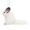 Yoshitoku Chinchilla Mascot Keychain Plush Toy 7cm Acrylic 180263
