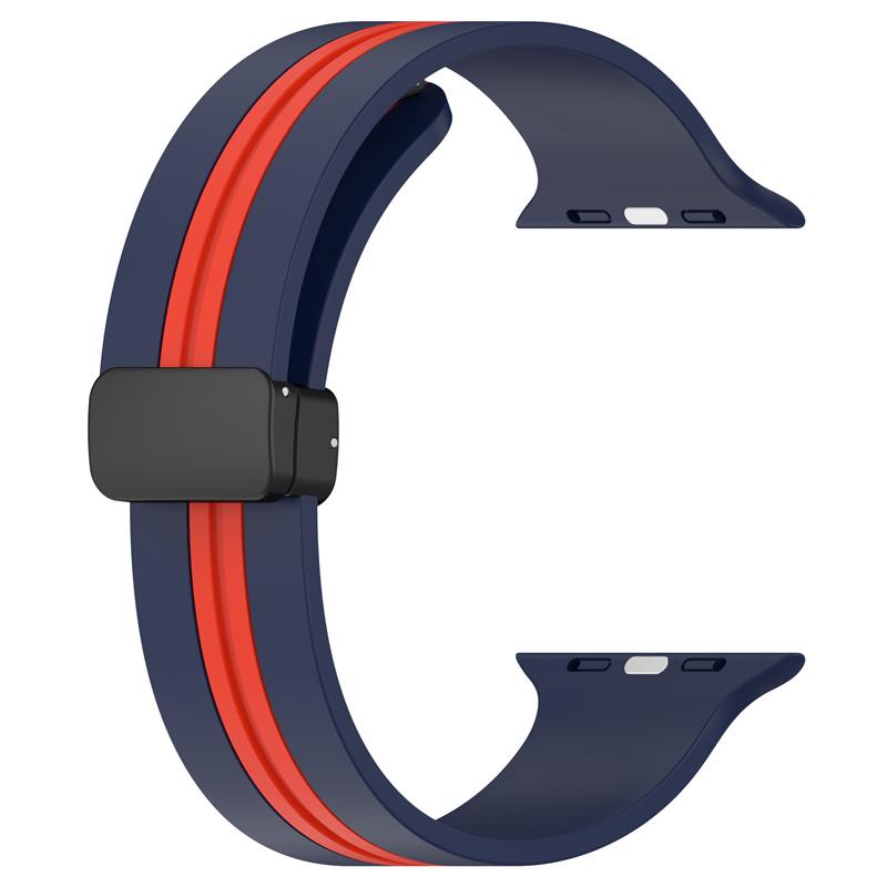 Silicone Strap For iWatch Band 38mm/40mm/41mm Bracelet Series 8 SE 7 6 5 4 3 2 1 SE Ultra Band
