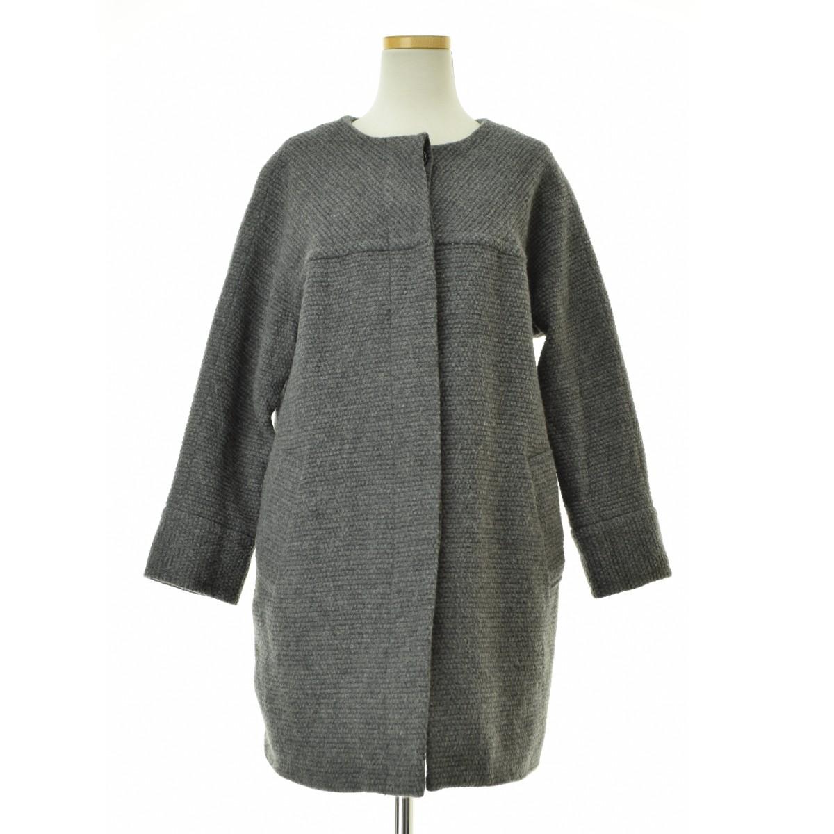 [Used] SLOBE IENA / SLOBE IENA 14020912728030 Collarless wool coat [cacgacaj-l]
