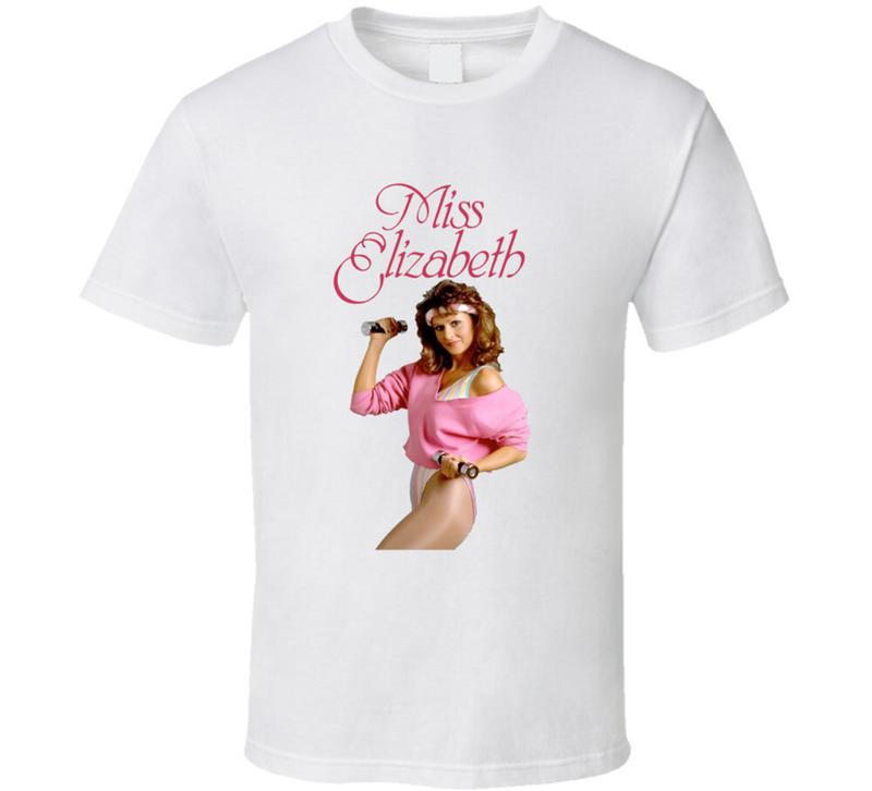 Miss Elizabeth Wrestling Manager Retro Unisex T-Shirt XXL