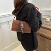 Chic Pu Leather Crossbody Bag For Women 2024 Vintage Style Fashion Shoulder Bag