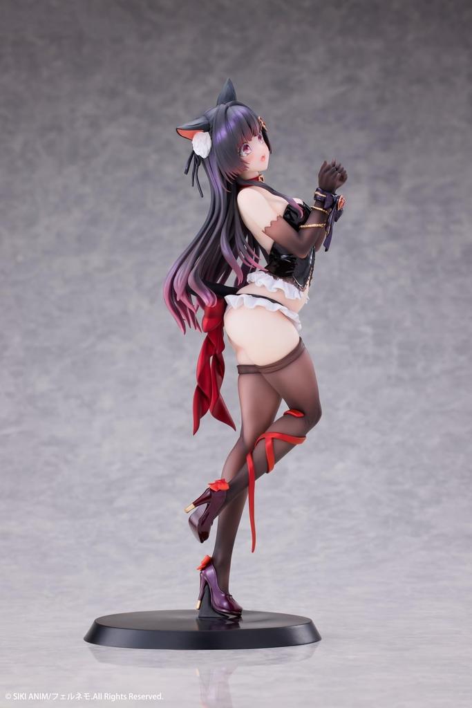 original illustration up cat Standard version scale PVC ABS painted finished figure Fernemo's "Tied Rufuna-chan" 1/7 &