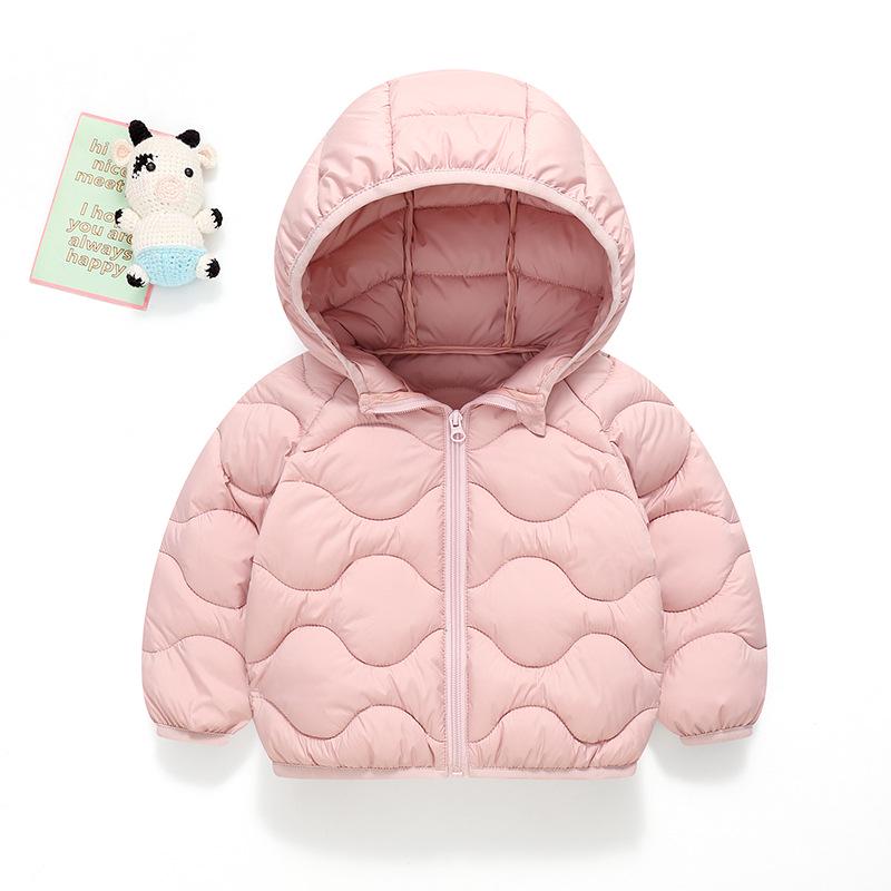 Children's Lightweight Cotton Padded Jacket for Boys & Girls - Warm Outerwear for Toddlers, Young, & Older Kids.
