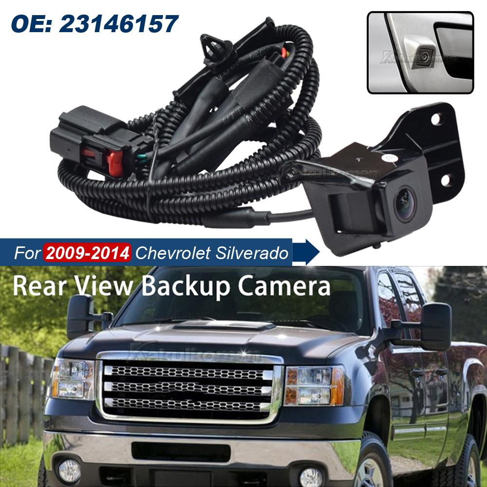 Vehicle HD Rear View Reversing Back up Parking Camera 23146157 20837341 GM1960100 For Chevrolet Silverado GMC Sierra 2009-2014