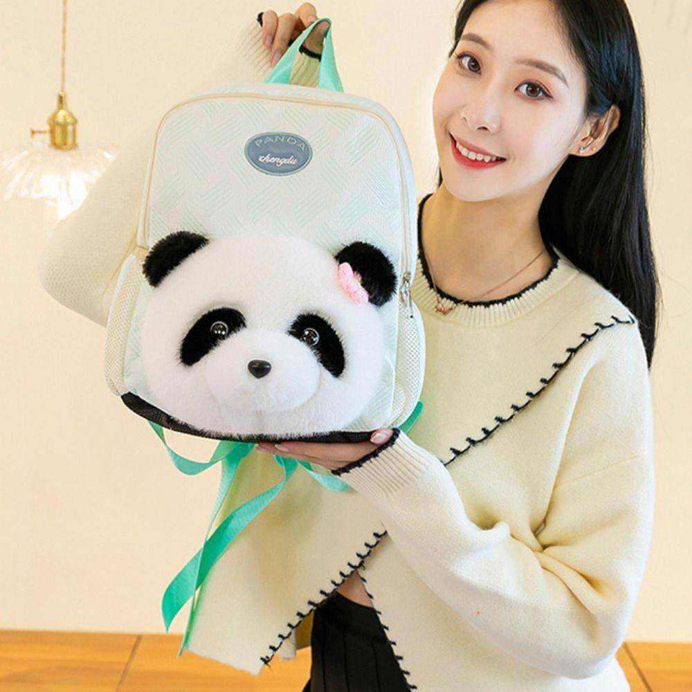 Cartoon Kids School Backpack Lightweight Panda Primary School Bags  Elementary School