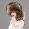 Fox Raccoon Hair New Winter Hat Women's Imitation Fur Thickened Versatile Mongolian Ear Protector Mother Bag Head Princess Hat
