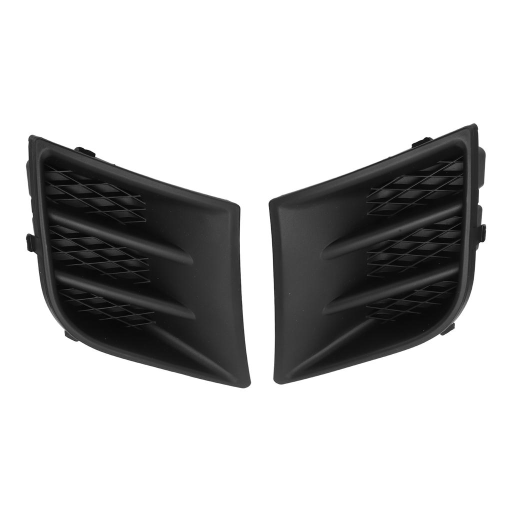 1 Pair Left Right Front Bumper Fog Light Grille 7422A8 7422A9 Replacement for Peugeot 107 2009‑2012
