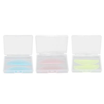 3 páry podložek pro lifting řas, tyčinky pro lifting řas, natáčky na trvalou řas, make-up, silikonové podložky, lifting řas