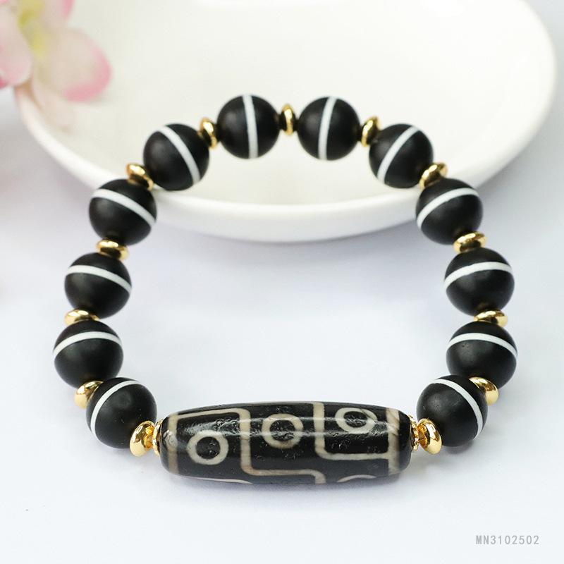 2026 Dzi Bead Agate Bracelet Tibetan Ethnic Style Factory Generation S3102502