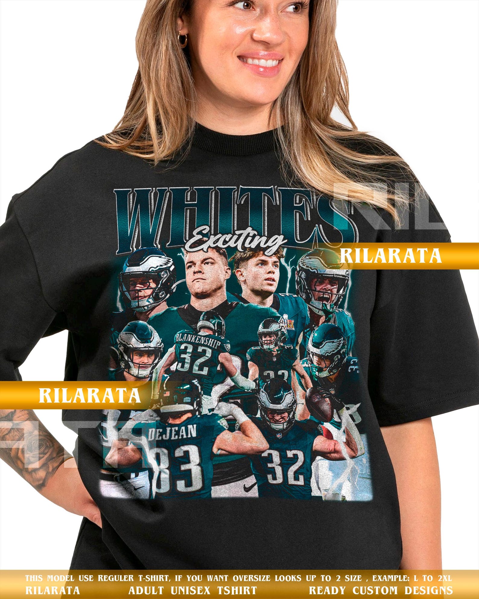 Reed Blankenship Cooper DeJean Exciting Whites Vintage T-Shirt Gift for Women and Man Shirt Unisex Tee Sport SweaT-Shirt S