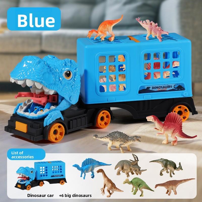 Capture Dinosaur Storage Car With Inertial Feature For Children Educational Gift