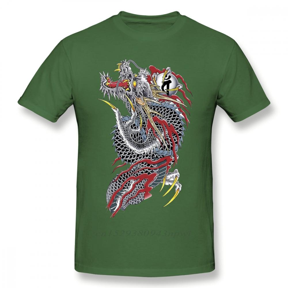 Yakuza T Shirt Yakuza TShirt 100 Cotton Tee Shirt Man Fun Casual ShortSleeve Printed Tshirt Guys Punk Designer Streetwear