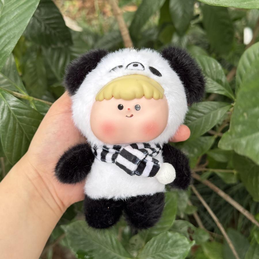 Super Cute Vinyl Fruit Cub Cute Pet Plush Doll Pendant Bag Keychain Pendant