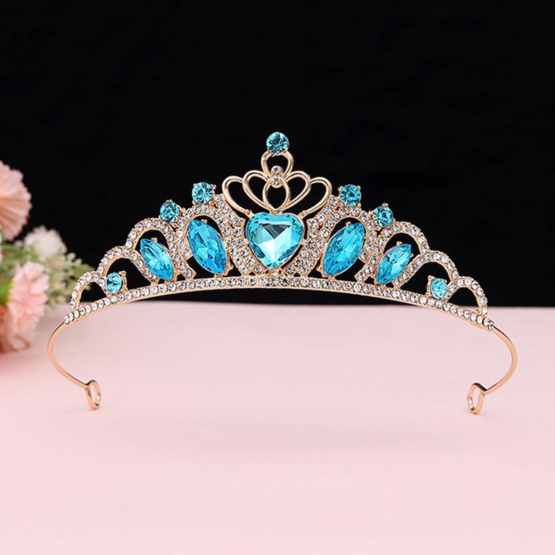 Bridal Crown European and American Baroque Bridal Headwear Birthday Adult Ceremony Crown New Hair Accessories
