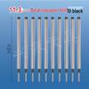Universal Threaded Metal Ballpoint Pen Refill - Water-Based, Neutral, Business Office Replacement