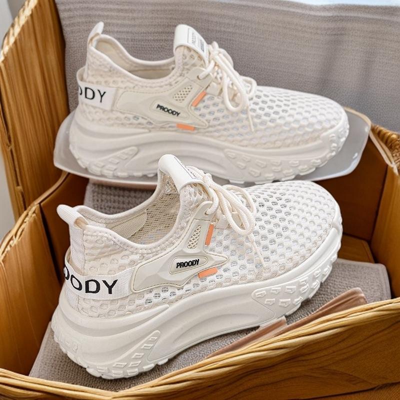 

New Instagram Trendy Thick Bottom Casual Little White Dad Shoes Height Boosting Sports Shoes Women s Shoes Running Shoes 40 хакі